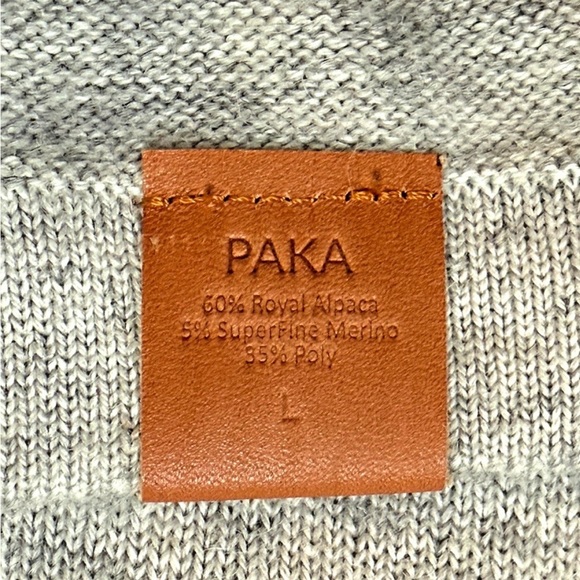 Women's Gray Hooded Sweater - Picture 3 of 7